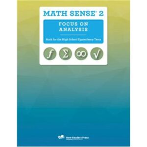 Math Sense 2:  Focus on Analysis (2693)